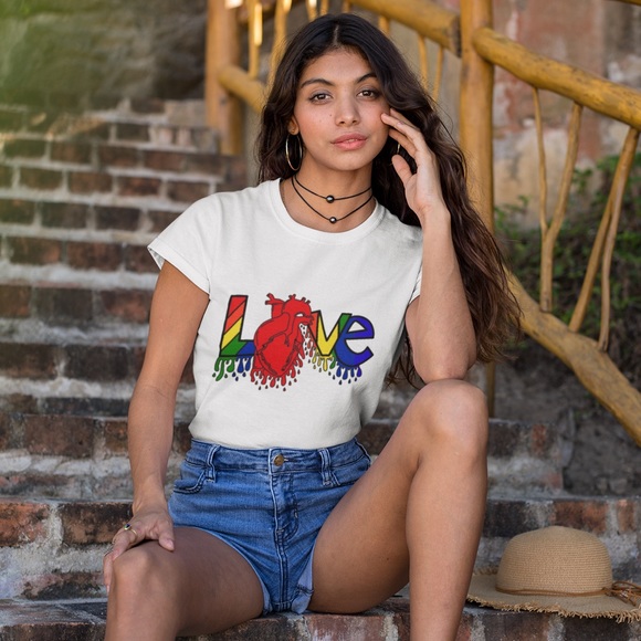 White Hi Lo Crop Top - Picture 3 of 9